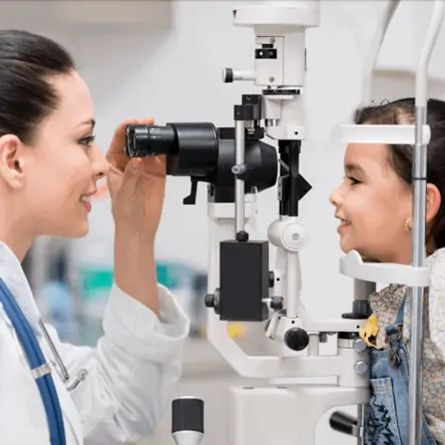 pediatric eye exam in Huron